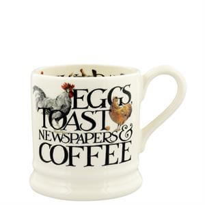 Emma Bridgewater Rise & Shine Eggs & Toast Half Pint Mug